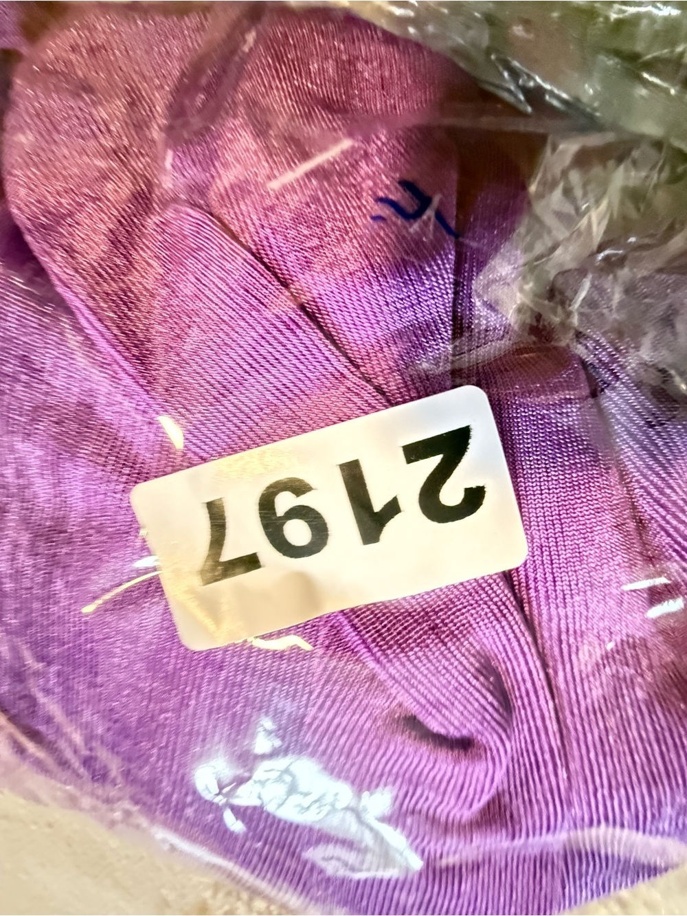 Purple Slip Maxi Dress with Spaghetti Straps - Picture 9 of 9